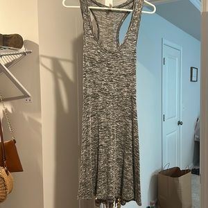 Mudd grey light sweater material dress medium